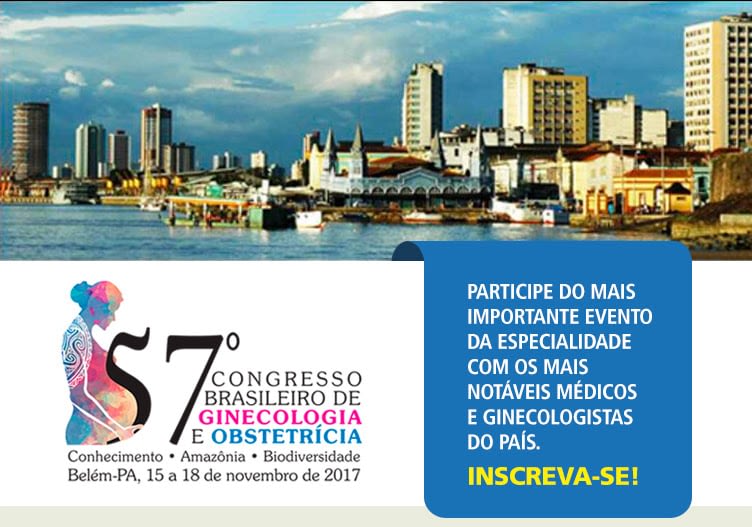 SGGO 1 Abertas as inscrições para o 57º Congresso Brasileiro de Ginecologia e Obstetrícia